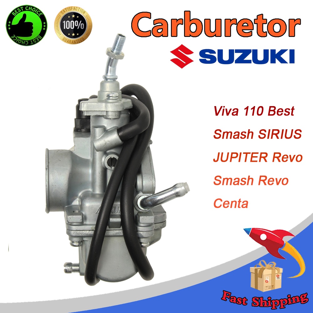 (HỌNG19MM)Bình xăng Centa chất lượng cao cho Suzuki Viva 110/ Best / Smash / SIRIUS JUPITER Revo / Smash Revo / Centa