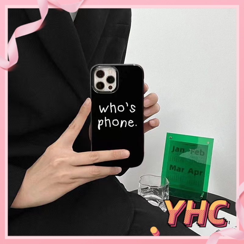 Ốp Lưng phone Bảng chữ cái sáng tạo của điện thoại di động silicone vỏ thạch Iphone 6 / 6S / 6splus / se / 7 / 7plus / 8 / 8plus / X / xs / xsmax / 11 / 12 / 13 / 14 / Plus / pro / pro max-507