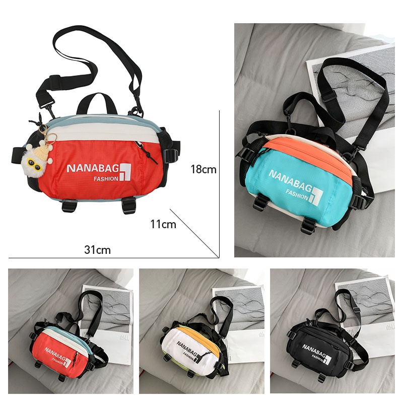 Túi Đeo Chéo Ngực Phong Cách Thể Thao Thời Trang Cho Nam