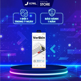 Phủ phím JCPAL Verskin U.S Learn Macbook Air | Pro 13 2020 (M1) cao cấp, kháng khuẩn