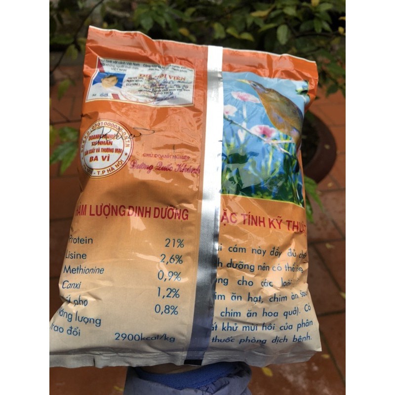 Cám trứng chim Ba Vì cám ăn thức ăn cho chim cao cấp CC04