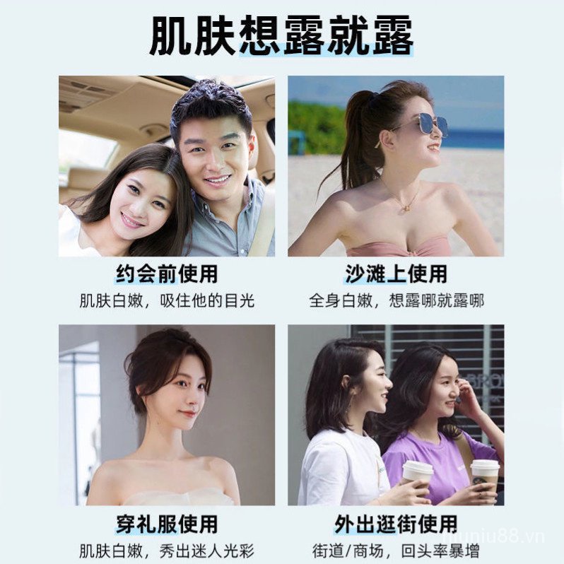 Mặt Nạ Toàn Thân Làm Trắng Da Tự Nhiên Có Hương Thơm Nhanh Chóng Cho Nam Và Nữ