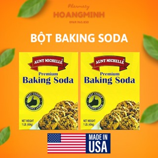 BAKING SODA |Hộp 454g| Bột Hỗ Trợ Tẩy Trắng Răng, Tẩy Trắng Quần Áo, Chăm Sóc Da, Làm Bánh