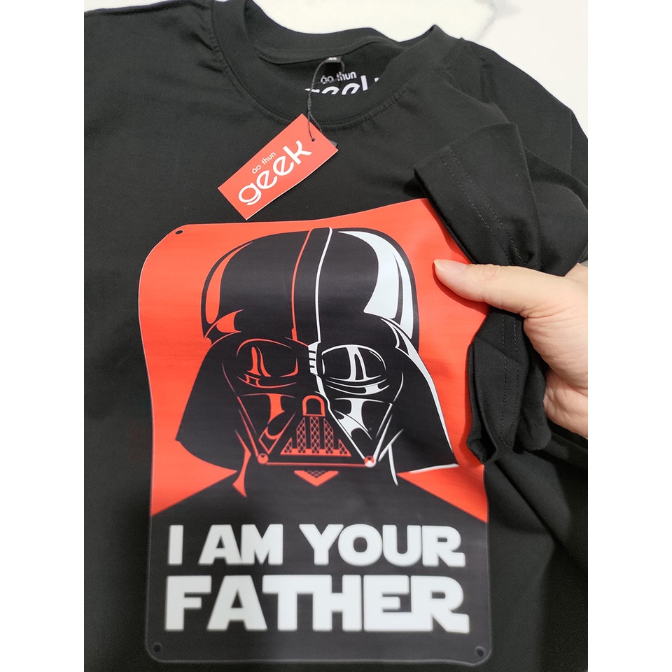 Áo thun in hình Star Wars - Father, 100% Cotton, siêu mịn