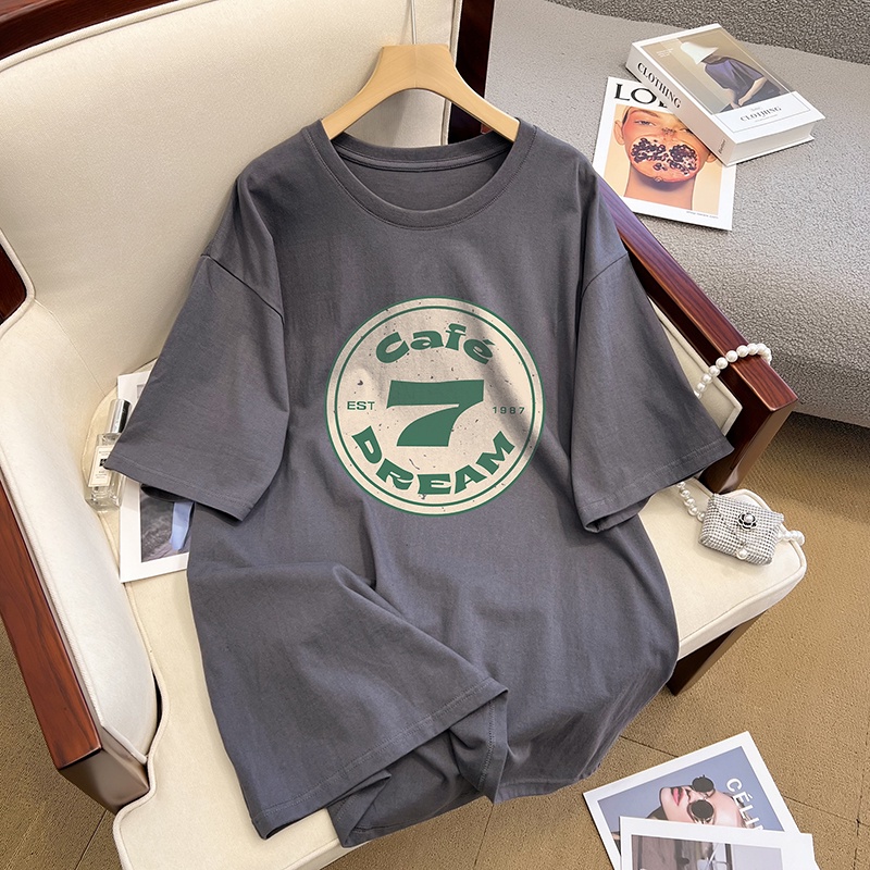 NRVP Áo Thun 100% Cotton Tay NgắN Plus Size Cho Nam Và Nữ