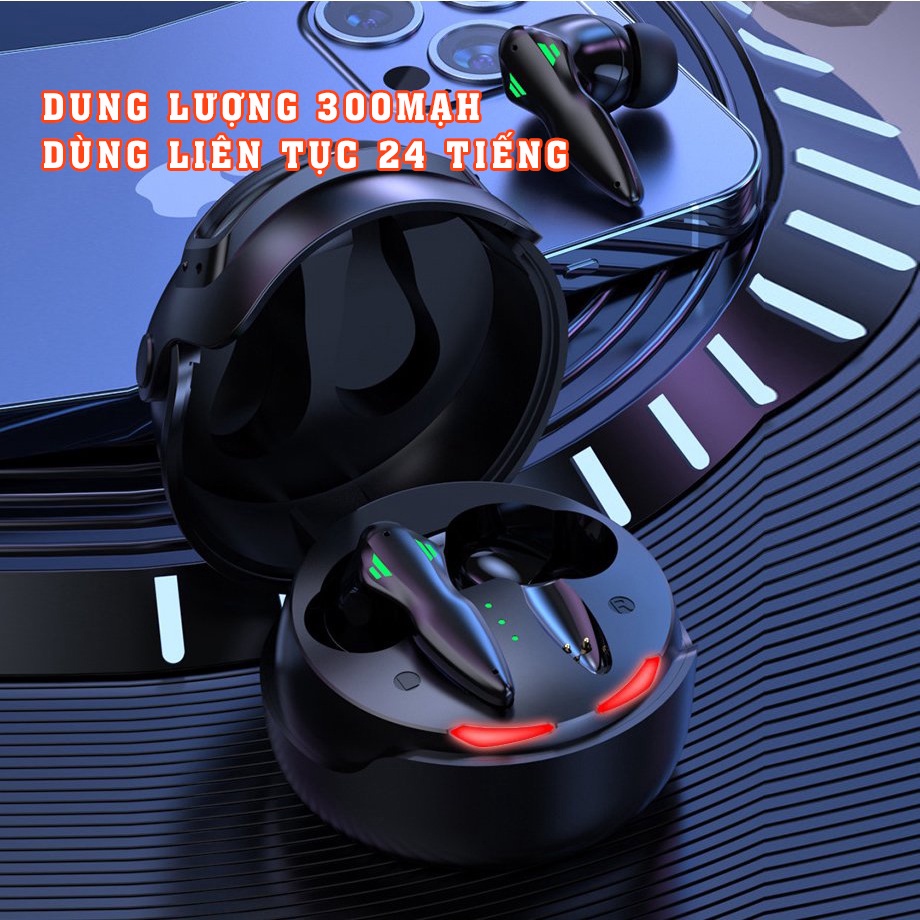 Tai Nghe Bluetooh Gaming H03, Tai Nghe Chơi Game Mũ 3 Bluetooth 5.3 Cho Điện Thoại Máy Tính Bảng