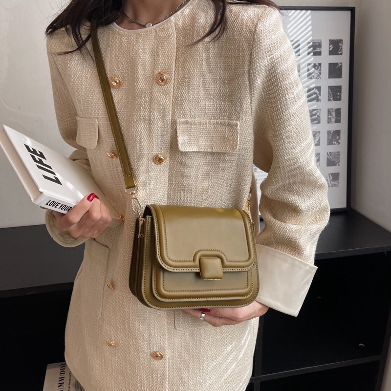 Túi Đeo Vai Hình Vuông Cỡ Nhỏ Thiết Kế Thời Trang Cao Cấp Dễ Phối Đồ