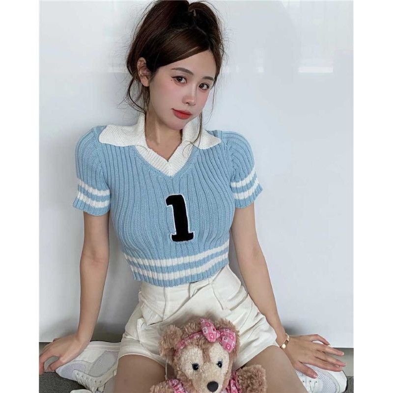[Order]  áo len crop ngắn - Hàng Quảng Châu
