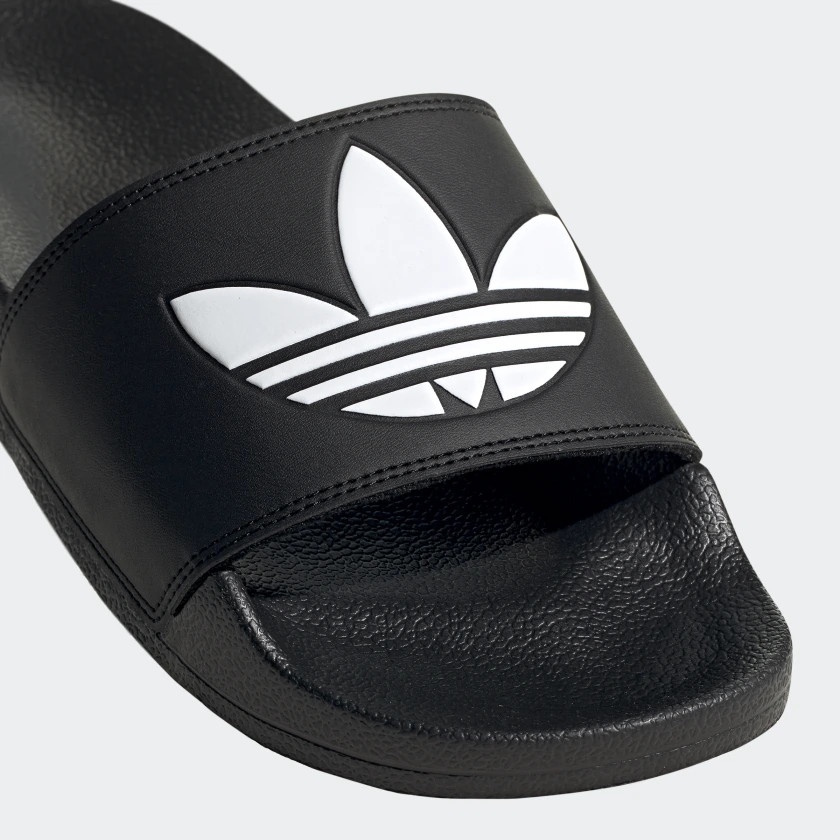 Dép adidas Adilette Lite Core Black Đen Trắng  | PiuPiu Authentic
