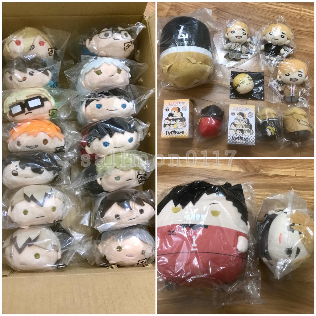 Đồ bông Haikyuu noru mochi nitotan fuwa manjuu gấu bông anime