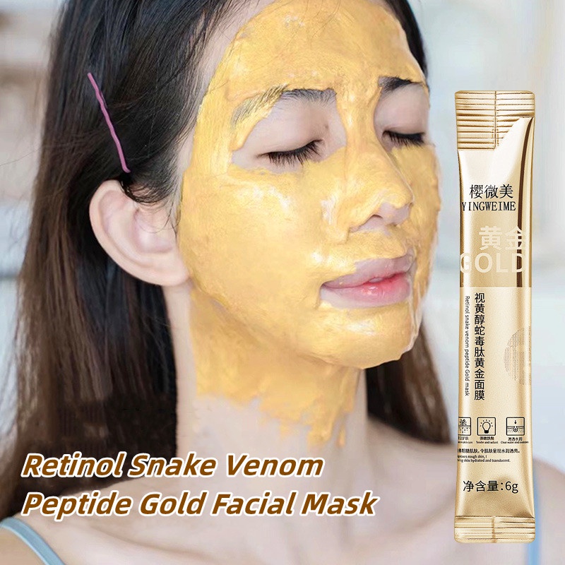 Set 10 Mặt Nạ Retinol Chăm Sóc Da Mặt Loại Bỏ Mụn Đầu Đen Tiện Dụng