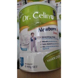 (Sỉ và Lẻ) Sữa Bột Dr.Celine Newborn IQ Step 2 (900g) dành cho bé 12-24 tháng tuổi.