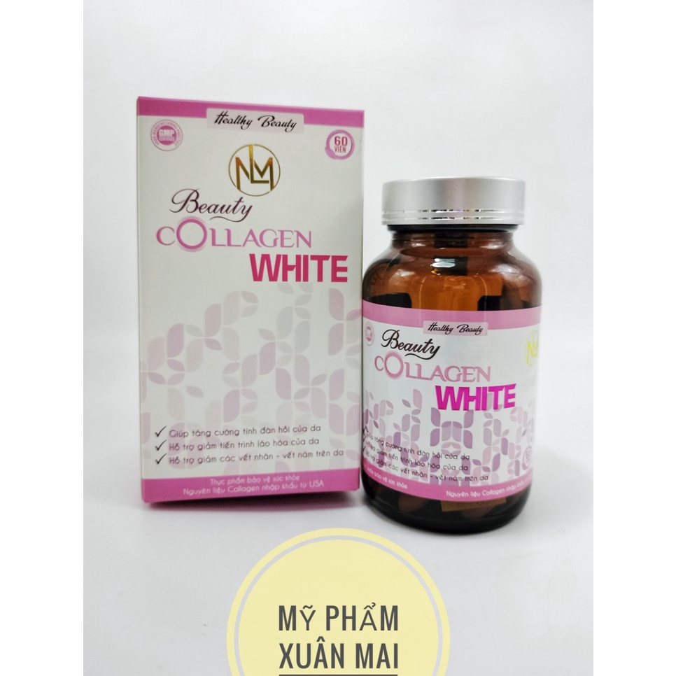 Viên Uống BEAUTY COLLAGEN WHITE Giảm Vết Nhăn Da Chống Lão Hóa