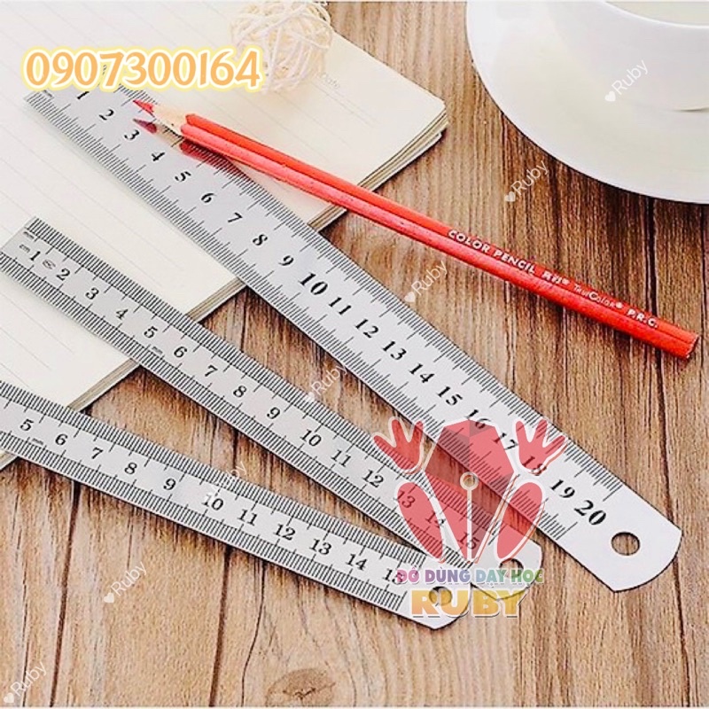 Thước nhôm 30cm Aluminum