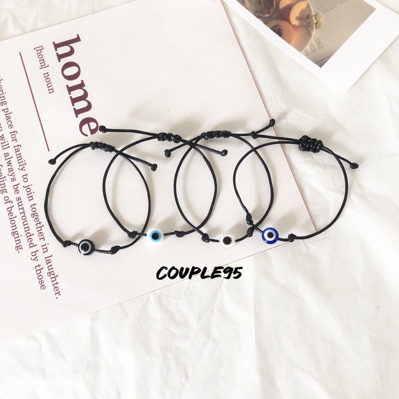 Vòng tay Evil Eye nút thắt chỉnh to nhỏ