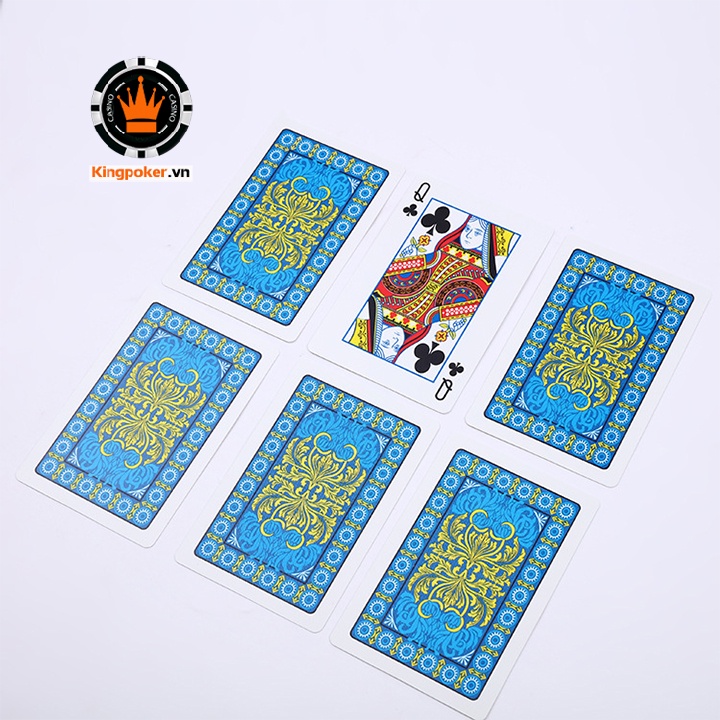 Bộ bài tây nylon kiểu Malaysia 100% plastic cao cấp có hộp nhựa