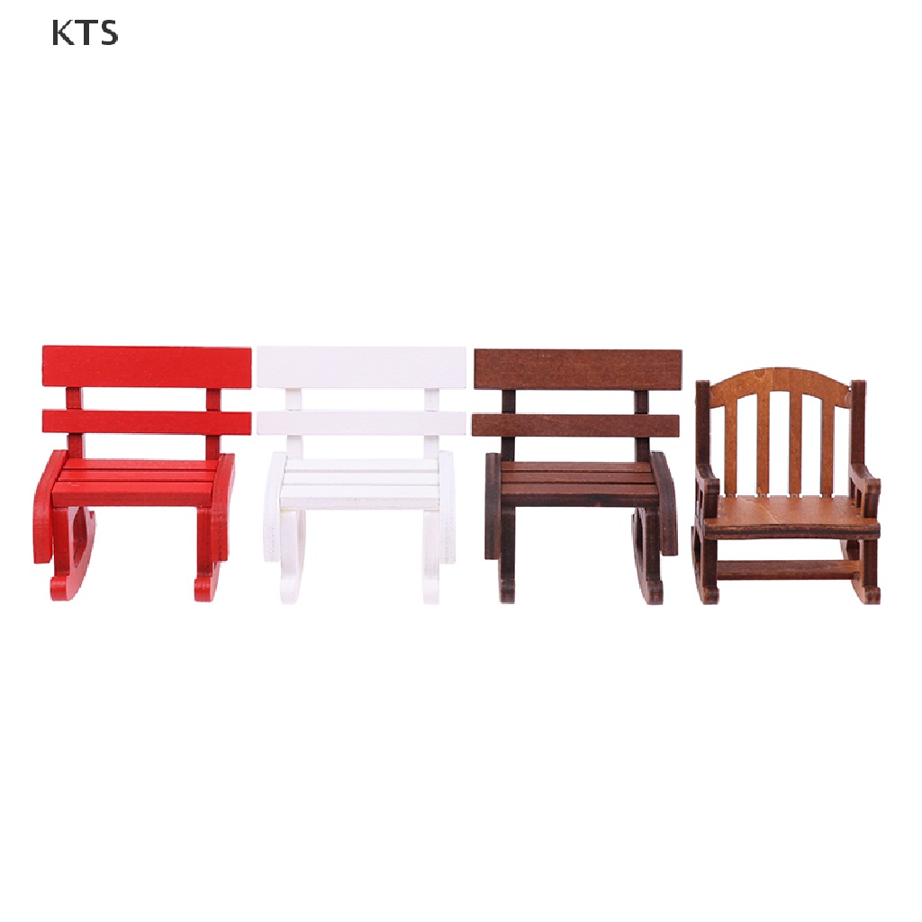 Mô Hình Ghế Bập Bênh Mini Trang Trí Nhà Búp Bê