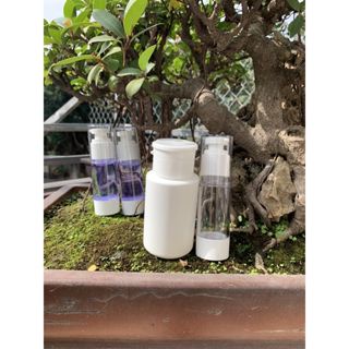 Chai Nhựa nhún 147ml ,chai chiết chân không 30ml, chiết mỹ phẩm du lịch