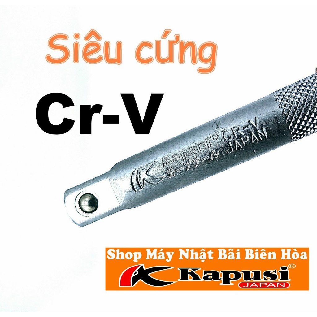 KAPUSI- CẦN NỐI DÀI ĐẦU KHẨU, ĐẦU TUÝP 1/2 5 INCH 120MM