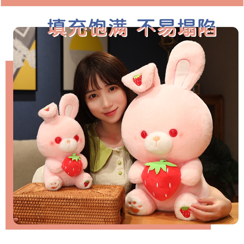 Thỏ Nhồi Bông Thiết Kế Sáng Tạo Dễ Thương Dành Cho Nữ