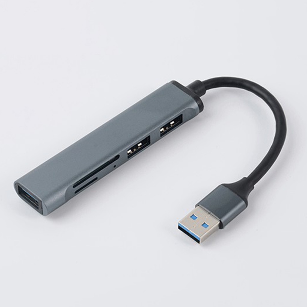 Bộ Chia Cổng USB 2.0 / 3.0 Tốc Độ Cao Đa Năng 5 Trong 1 Hình Hoa Hướng Dương Cho Máy Tính