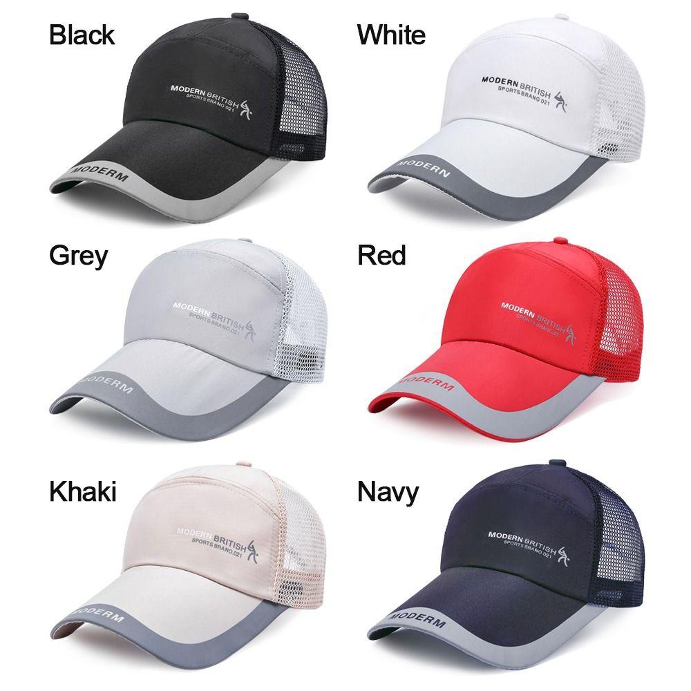 SUMU Mũ Lưỡi Trai Thể Thao Phối Lưới Thời Trang Cho Nam Nữ