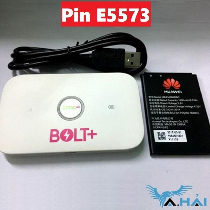 Pin cho bộ phát E5573 dung lượng 1500mAh - Bh 1 tháng