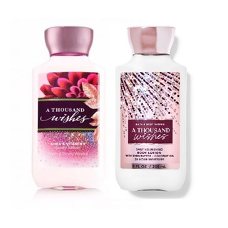 Dưỡng thể giữ ẩm da cao cấp authentic Bath & Body Works A Thousand Wishes 236ml (Mỹ)