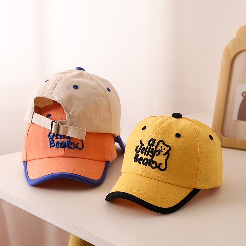 Mũ Lưỡi Trai In Hình Gấu Hoạt Hình Dễ Thương Thời Trang Mùa Xuân 2023 Cho Bé