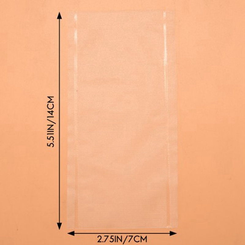 Set 200 Túi PVA Tan Trong Nước Đựng Mồi Câu Cá 7X14cm