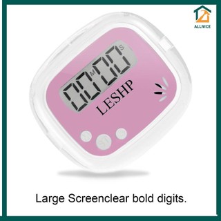 【NICE】 LESHP LCD 4 Digits Display Digital Magnetic Back Kitchen Timer Countdown Timer