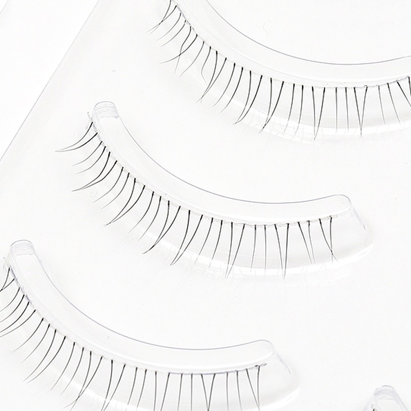 Lông mi dưới Terrier siêu mỏng tự nhiên Lông mi giả Lông mi tái sử dụng