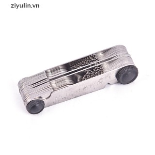 Bộ 58 thước đo ren xoắn 55 độ 60 độ chuyên dụng