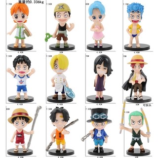 Mô hình Băng hải tặc mũ rơm thời thiếu niên - Mô hình Onepiece