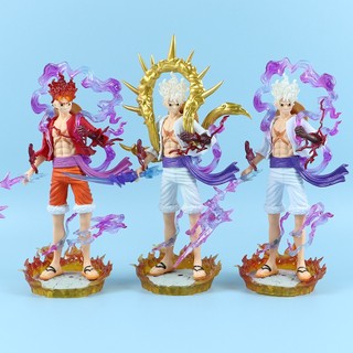 Mô hình nhân vật luffy gear 5 trong phim hoạt hình one piece