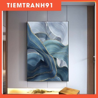 Tranh Canvas Cao Cấp | Tranh trừu tượng Light Luxury Golden texture Wall Art Abstract Canvas Painting