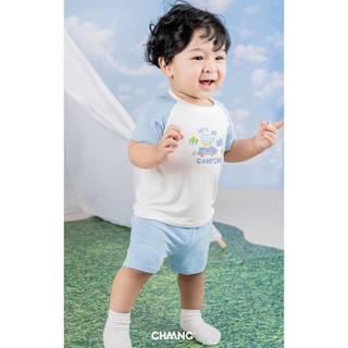 Chaang Bộ raglan cộc Spring bé trai SS2023