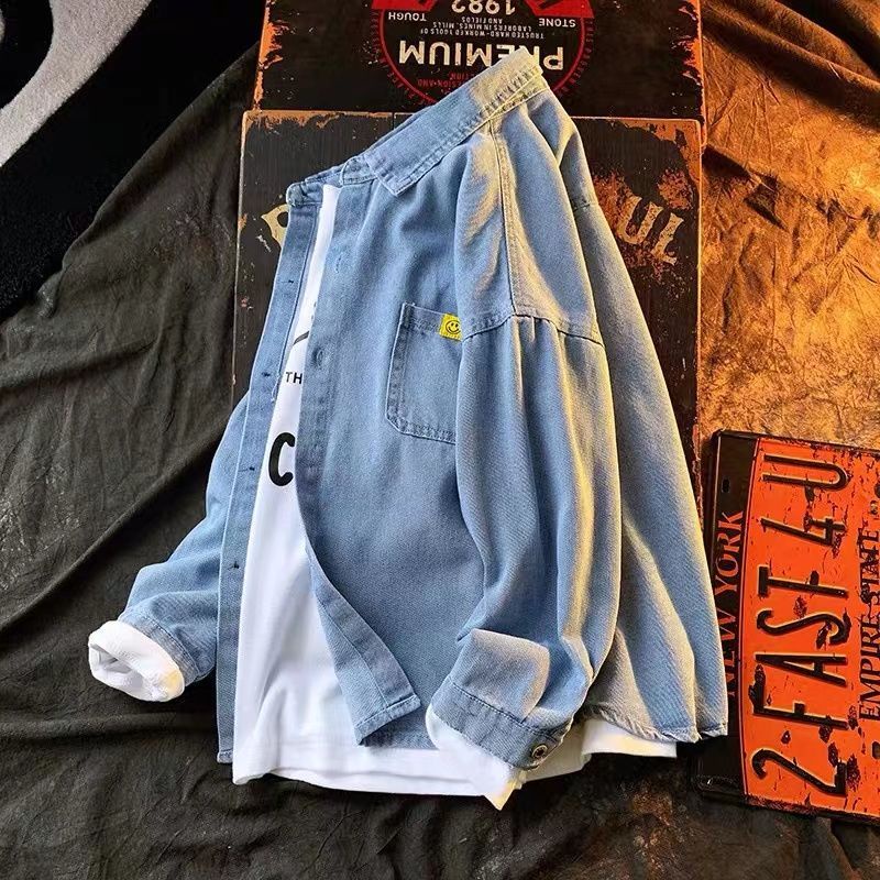 Áo Khoác Denim Phong Cách Mới Dành Cho Bé Trai [110-170] 2023