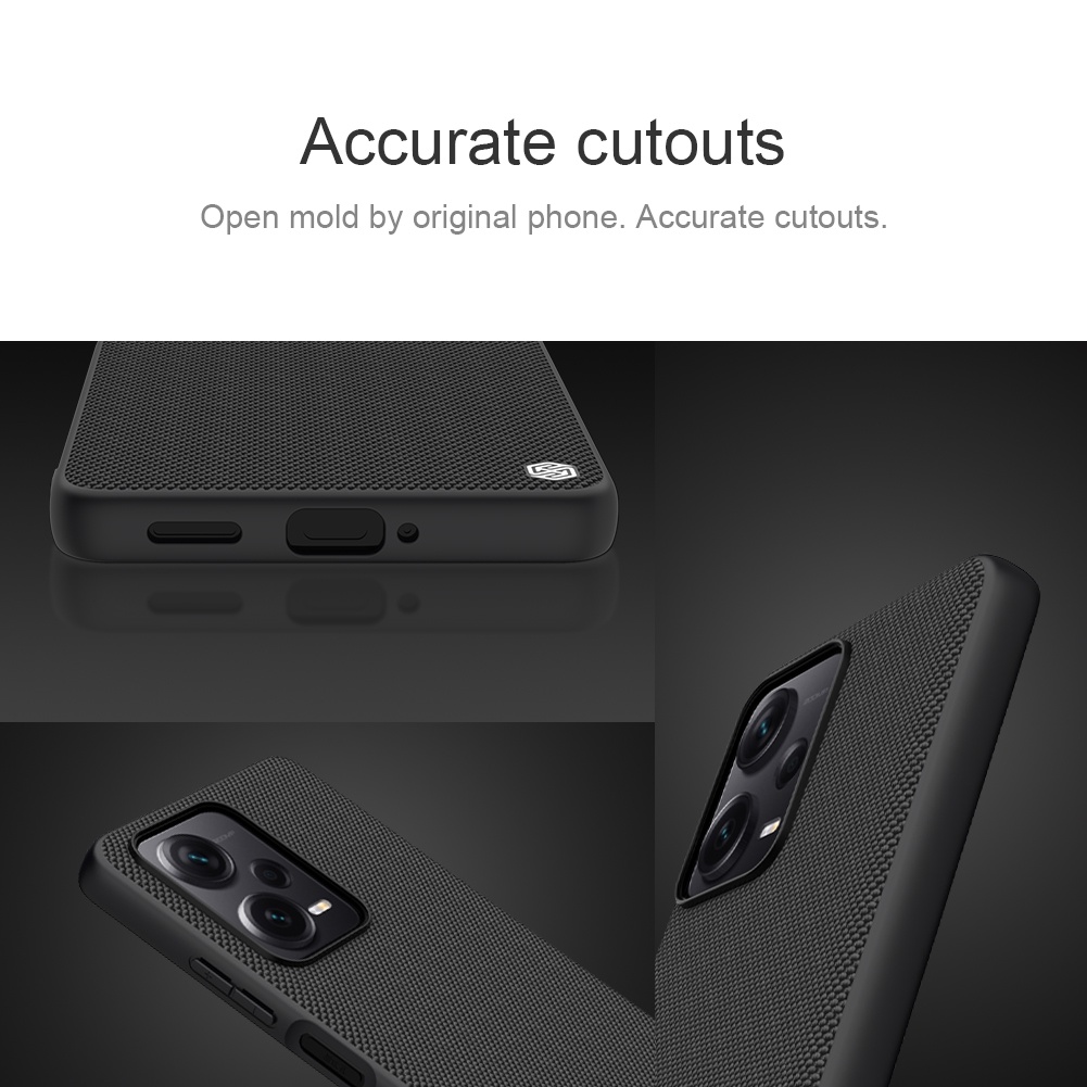 Ốp Điện Thoại Nillkin Sợi Nylon Nhẹ Chống Trượt Chống Sốc Cho Redmi Note 12 Pro + / 12 Pro Plus