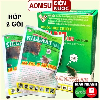 Thuốc diệt chuột KILLRAT 0.005% ( Hộp 2 gói)