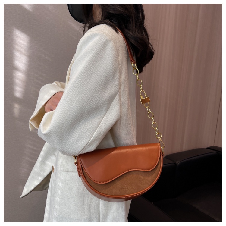 Túi đeo chéo vai JASMIN NOIR bằng da PU thời trang sành điệu dành cho nữ