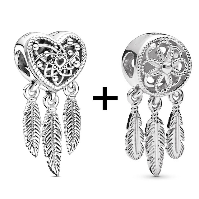 Vòng Tay Mặt Dreamcatcher Phối Lông Vũ Thời Trang Cho Nữ