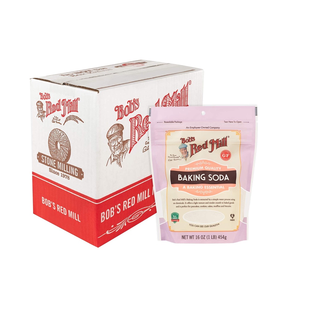 Muối nở Bob's Red Mill Baking Soda không nhôm
