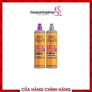 [Mẫu Mới] Cặp Gội Xả Tigi Bed Head Colour Golddess 400ml