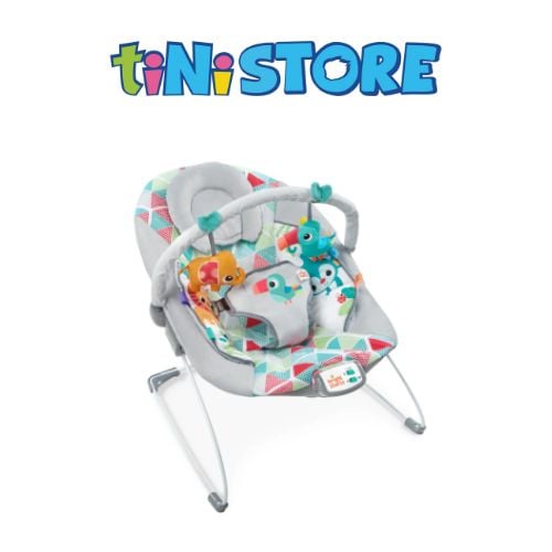 tiNiStore-Ghế rung họa tiết chim Toucan đáng yêu Bright Starts 10589