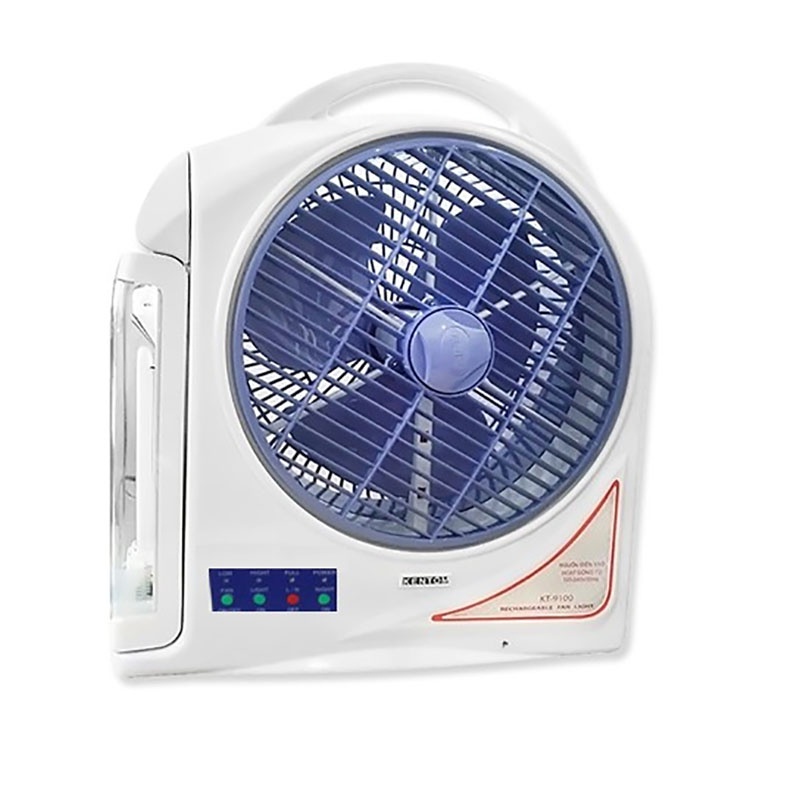 Quạt Sạc Tích Điện Kentom KT 9200-9100-9400, Tích Điện Lên Tới 8h