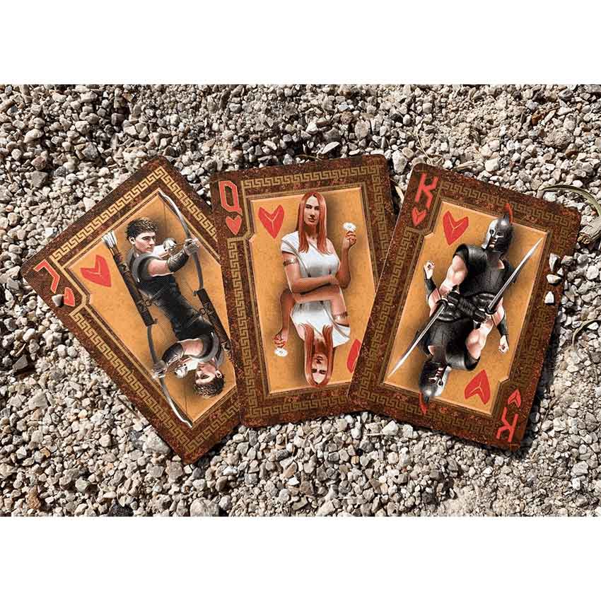 Bài tây Poker Bicycle Trojan War Playing Cards