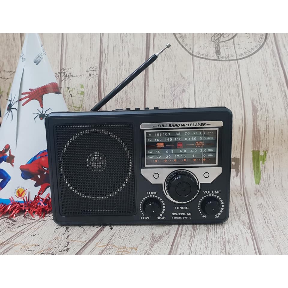 Đài radio FM-DC 9999 BH 6 tháng có cổng usb và thẻ nhớ ĐÀI Fm CHO NGƯỜI CAO TUỔI