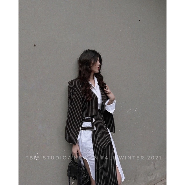 Set sơ mi váy + vest