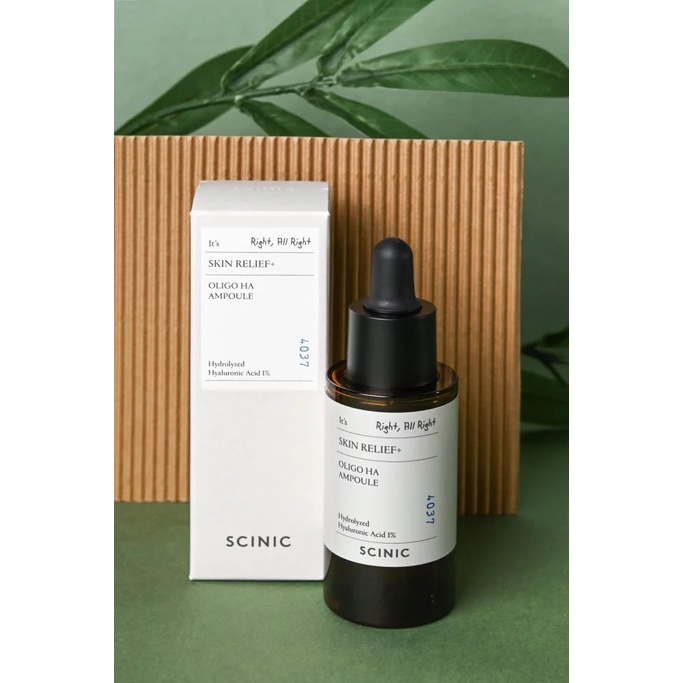 Line SERUM Phục Hồi Scinic Skin Relief+ Niacinamide 20 / Panthenol 30 / Oligo HA /Madecassoside Ampoule 30ml